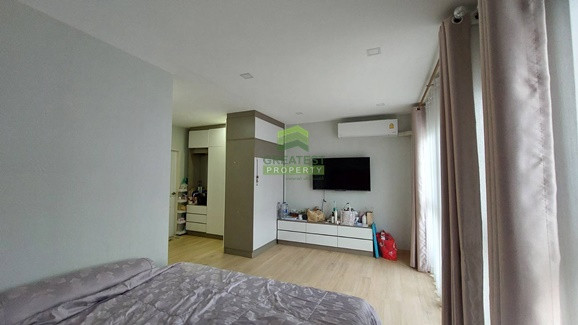 หมู่บ้าน Eternity Town Primrose อีเธอร์นิตี้ ทาวน์ พริมโรส วัชรพล ทาวน์โฮมสำหรับคนเมือง บ้านพร้อมอยู่ ใกล้ตลาดและมหาวิทยาลัย – รูปที่ 3