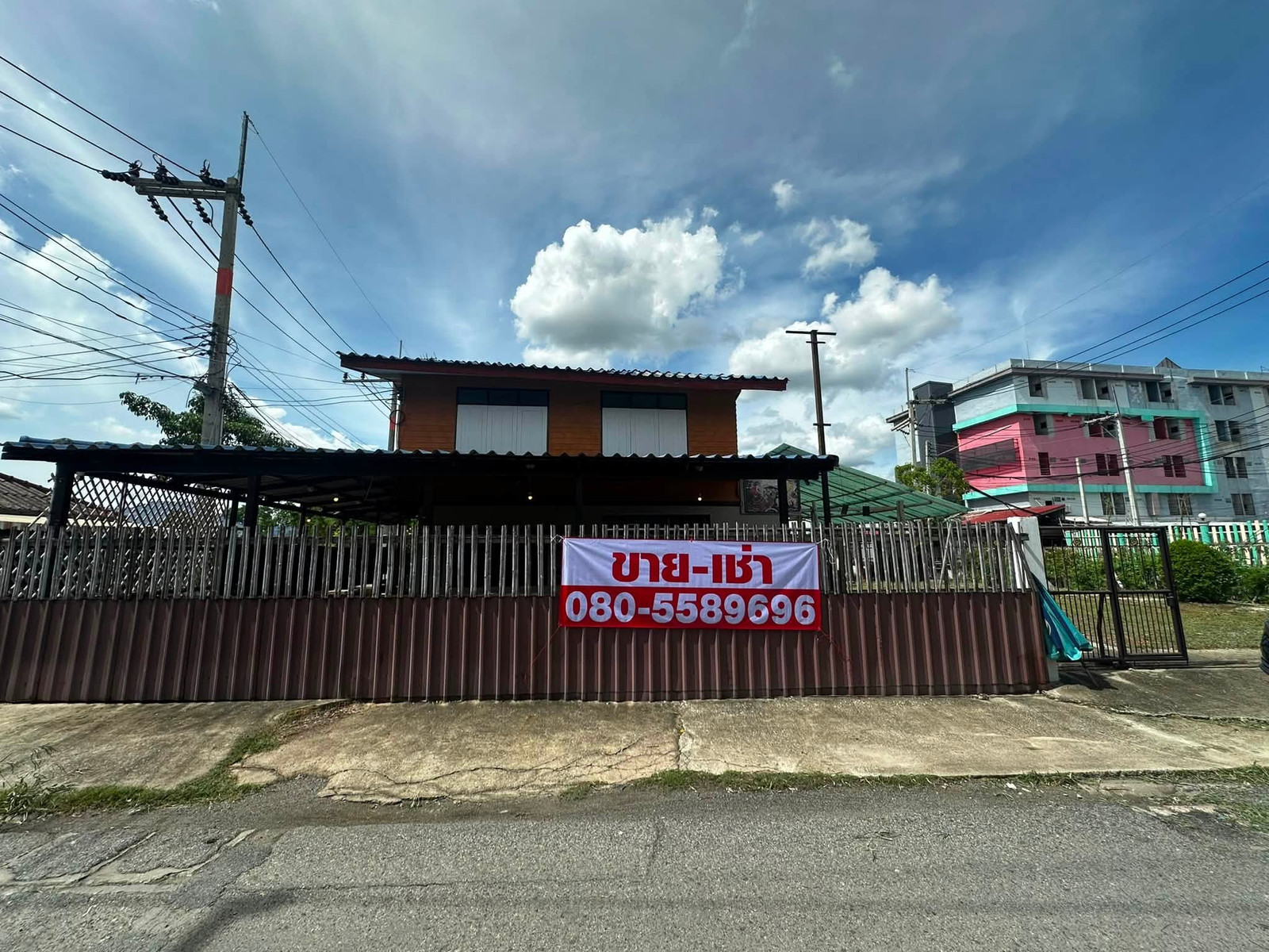 For sale/rent, house and Japanese restaurant, Bang Khwan Subdistrict, Mueang District, Chachoengsao For sale/rent, house and Japanese restaurant, Bang Khwan Subdistrict, Mueang District, Chachoengsao