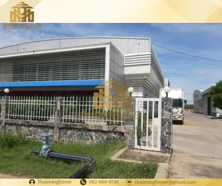 ขาย/ให้เช่า โรงงาน โกดัง พร้อมออฟฟิศ ผังสีม่วง 5ไร่ ในนิคมอุตสาหกรรมโรจนะ อยุธยา(TW8-24926) – รูปที่ 3