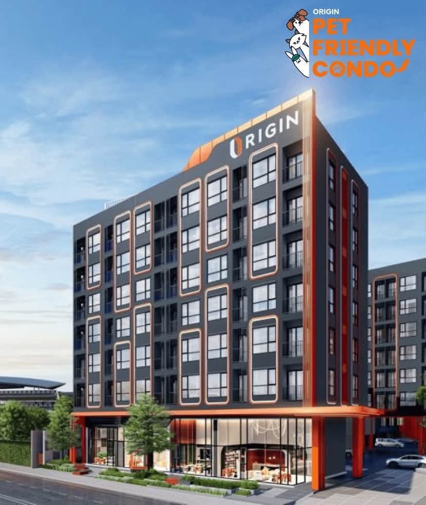 ให้เช่า คอนโด ORIGIN PLAY SRI UDOM STATION Pet-Friendly วิวสระ – รูปที่ 4
