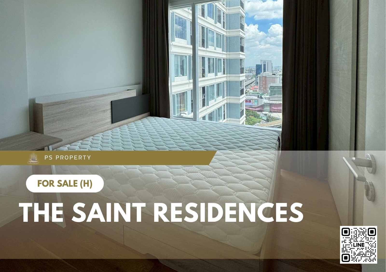 Urgent Sale 🔥 The Saint Residences 🔥 Near MRT Phahon Yothin – Fully furnished and equipped with appliances. Urgent Sale 🔥 The Saint Residences 🔥 Near MRT Phahon Yothin – Fully furnished and equipped with appliances.