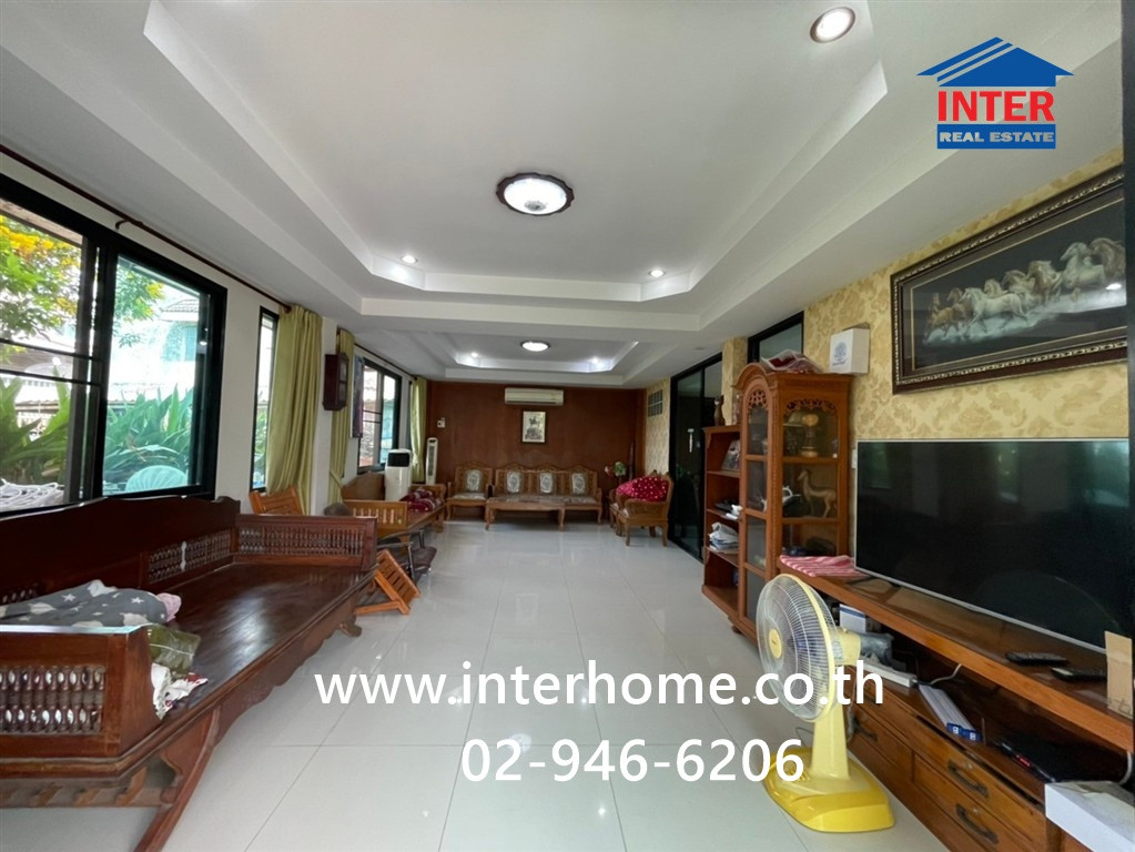บ้านเดี่ยว 2 ชั้น 103 ตร.ว. บ้านเดี่ยว ใกล้สถานีรถไฟฟ้าBTS กม.4 ซอยรามอินทรา8 แยก 24 ถนนรามอินทรา ถนนลาดปลาเค้า เขตบางเขน กรุงเทพมหานคร – รูปที่ 2