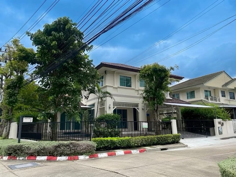 🏡 บ้านเดี่ยวให้เช่า หลังมุม พร้อมเข้าอยู่📍 หมู่บ้านพฤกษ์ลดา 2 ท่าข้าม – พระราม 2 – รูปที่ 2