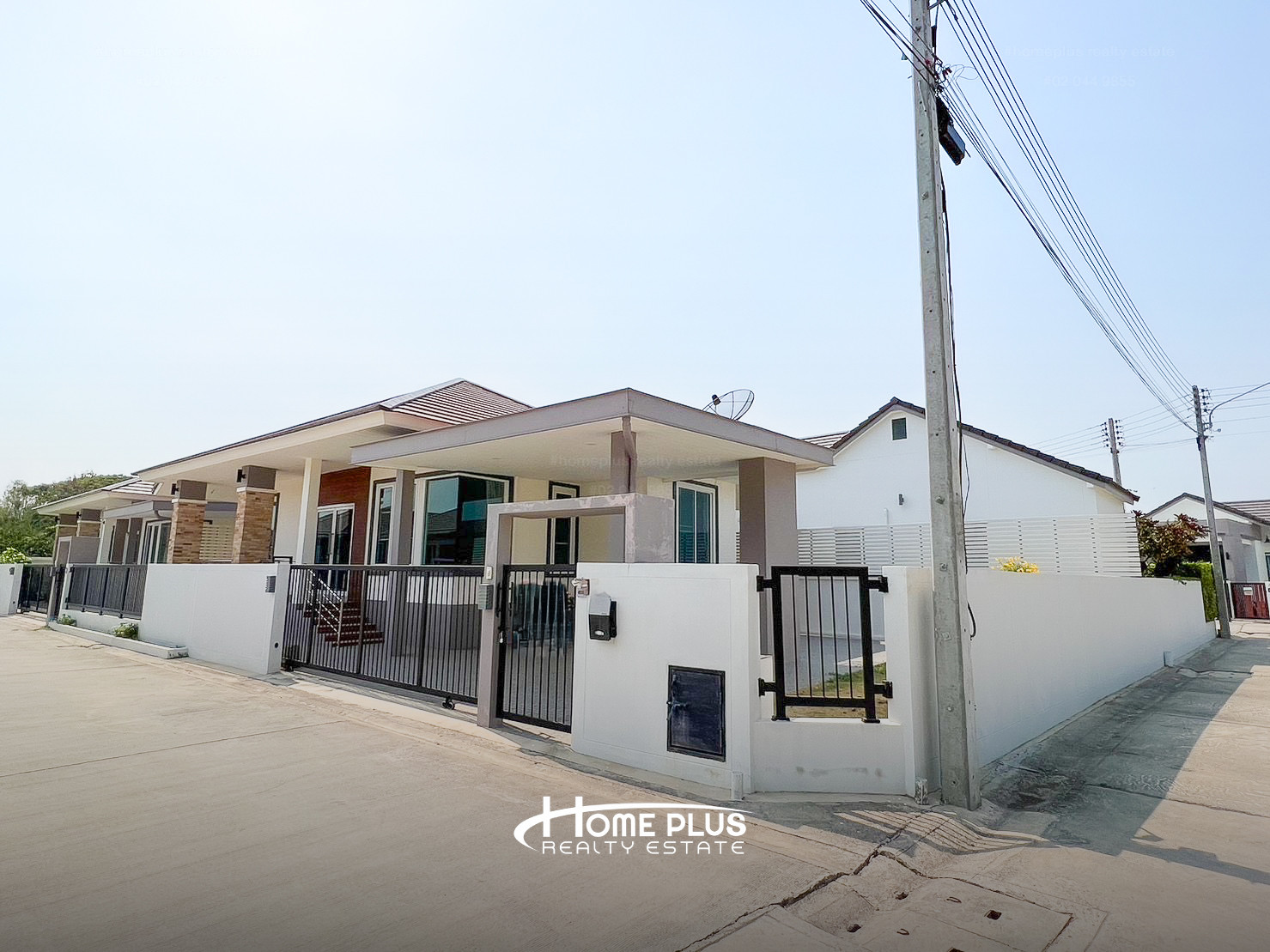 🏡 ขายบ้านเดี่ยวชั้นเดียวสไตล์โมเดิร์น หลังมุม โครงการทิพภิรม ตำบลท่าโพธิ์ อำเภอเมืองพิษณุโลก  – รูปที่ 2