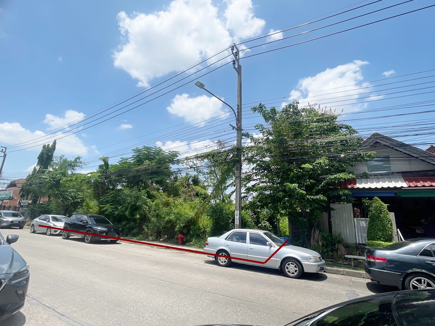 ขาย ที่ดินเปล่า 171 ตารางวา หมู่บ้านสัมมากร ถนนรามคำแหง ใกล้รถไฟฟ้าสายสีส้ม – รูปที่ 3