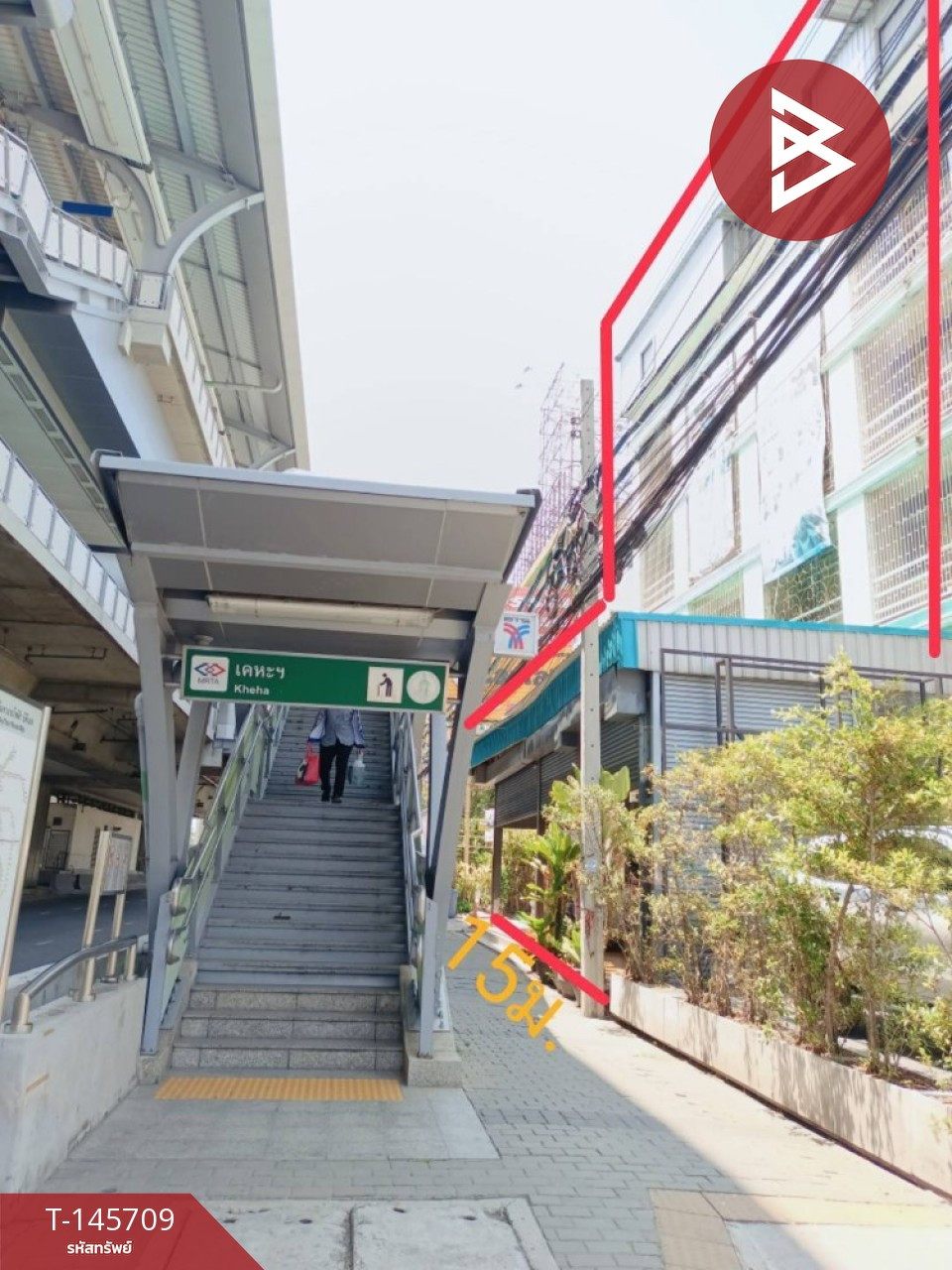 ขายอาคารพาณิชย์ 6 ชั้น เนื้อที่ 98.3 ตร.วา ท้ายบ้าน สมุทรปราการ – รูปที่ 2