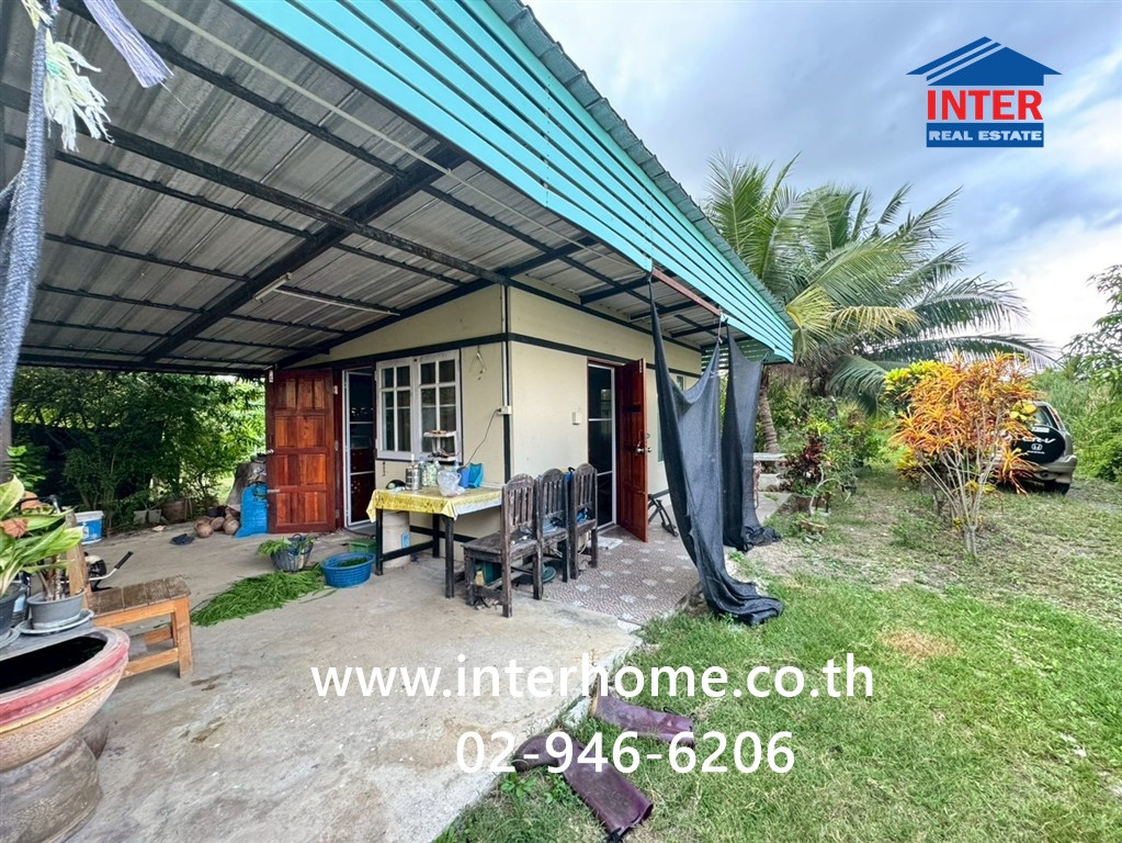 ที่ดิน + บ้านสวน 1 ชั้น 400 ตร.ว. ที่ดิน + บ้านสวน ใกล้ปั้มปตท.หนองเพรางาย นนทบุรี ถนนไทรน้อย-วัดต้นเชือก ถนนเลียบคลองสหกรณ์หมู่ที่ 2-4 ไทรน้อย นนทบุรี – รูปที่ 2