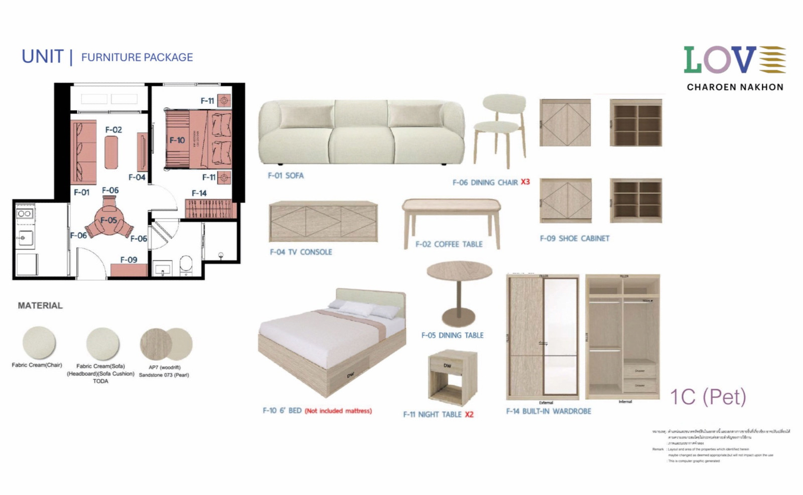 Selling down payment, 1 bedroom, 33.75 sq m, pets allowed, closed kitchen, only 3.79.