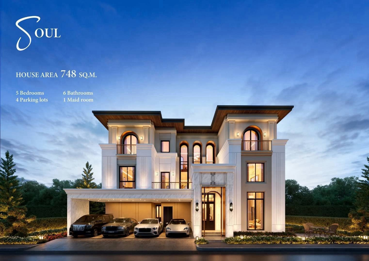 Cinq Royal The Eighteen Bangna KM.7 near Mega Bangna Ultra Luxury Mansion Project Code: H8302 Cinq Royal The Eighteen Bangna KM.7 near Mega Bangna Ultra Luxury Mansion Project Code: H8302