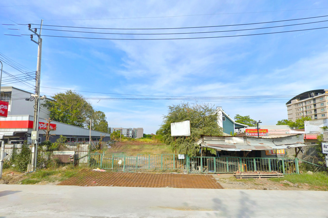 Land for sale on the main road near ABAC Bangna, over 4 rai. Suitable for a hotel or apartment building. DD – รูปที่ 3