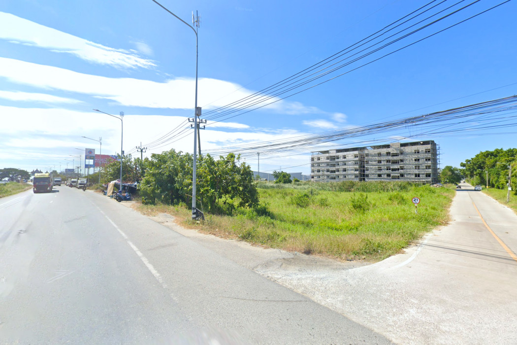 ขาย ที่ดิน ริมถนนเลียบคลองส่งน้ำสุวรรณภูมิ 3 ไร่กว่า ใกล้ถนนเทพารักษ์แค่ 12 กม   KK – รูปที่ 3
