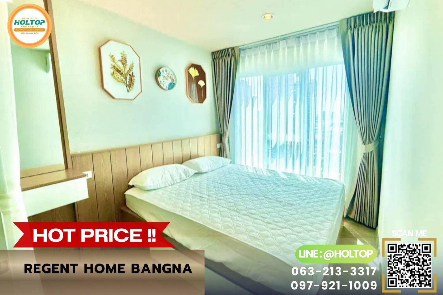 #L991🎉 170769 Brand New Condo for Rent: Regent Home Bangna #L991🎉 170769 Brand New Condo for Rent: Regent Home Bangna