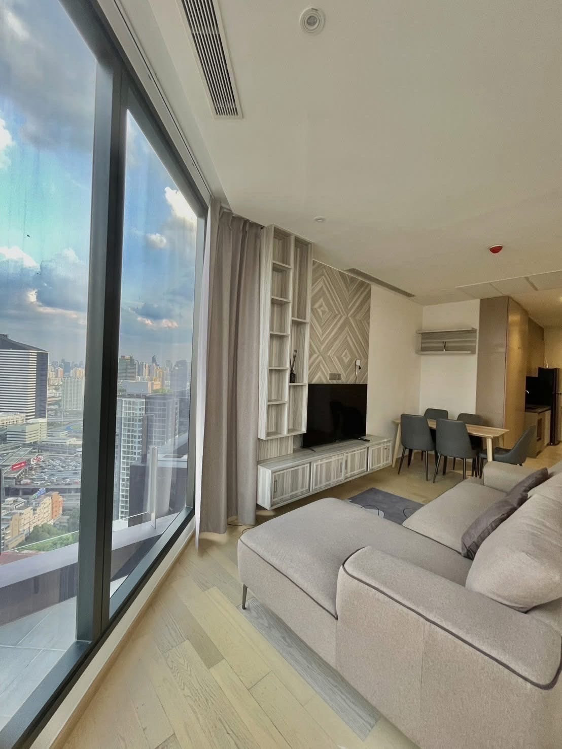 🔥Rent at  Ashton Asoke Rama9🔥2BR 2BR.🔥 83,000🔥91sqm. Floor36