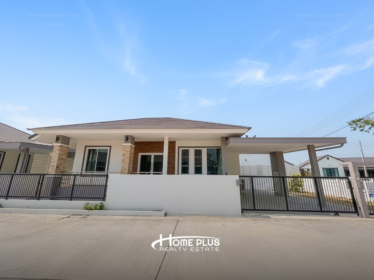 🏡 Single-storey detached house for sale, modern style, corner unit, Thippirom Project, Tha Pho Subdistrict, Mueang Phitsanulok District. 🏡 Single-storey detached house for sale, modern style, corner unit, Thippirom Project, Tha Pho Subdistrict, Mueang Phitsanulok District.