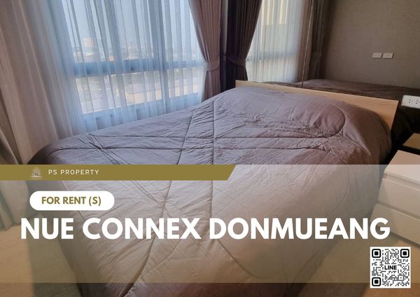 For Rent ✨ Nue Connex Donmueang ✨ Fully furnished and equipped with appliances; near Yaek Kor Por Aor BTS Station.