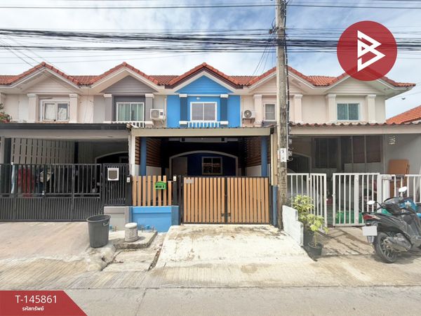 Townhouse for sale Pruksa Village 34/1 Pracha Uthit 90 Phra Samut Chedi Samut Prakan