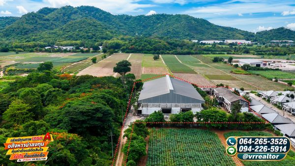 Factory for sale, 7 rai, Nikhom Phatthana, Rayong | Building 3,000 sq m | Location EEC | Price 29 million baht