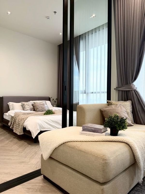 🔥Rent Now🔥 Chapter Charoen Nakhon-Riverside, near BTS Krung Thon Buri Station. Fully furnished and ready to move in.