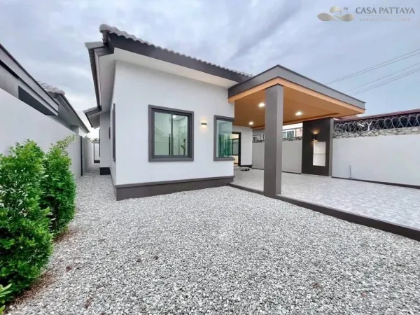 ขายบ้านเดี่ยวชั้นเดียวหลังใหญ่ ท่ามกลางธรรมชาติ โป่ง-ห้วยยายมุก