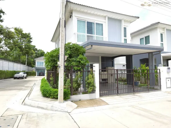 ให้เช่า บ้านแฝดแปลงมุม ศุภาลัย วิลล์ พัทยา-มอเตอร์เวย์