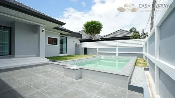 Urgent Sale! Modern Pool Villa at Porntep Village 2