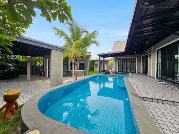 Nordic Style Pool Villa for Sale/Rent near Lake Mabprachan