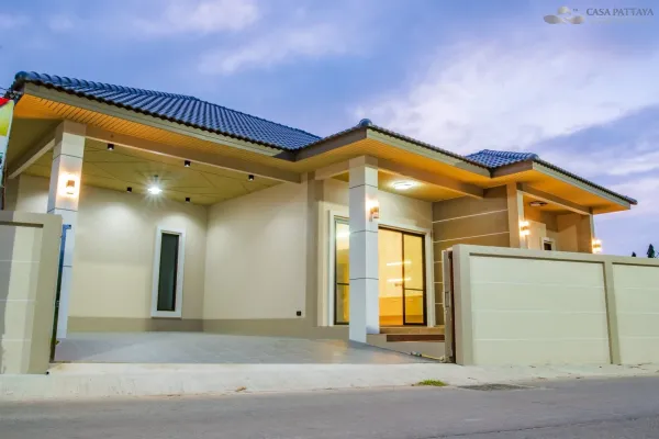 Urgent! Newly Built Single-Story House in Soi Wat Nong Yai