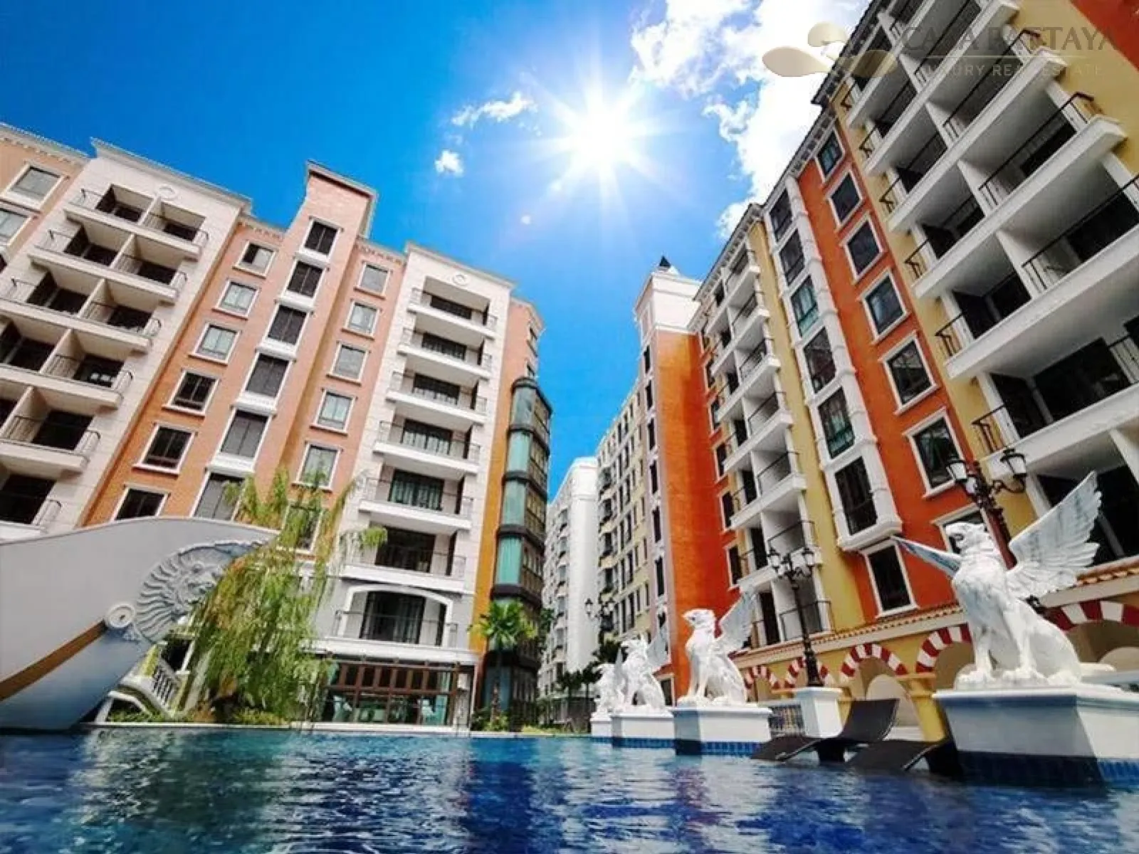 คอนโดพร้อมอยู่ใกล้หาดจอมเทียน Espana Jomtien ฟังก์ชันครบ วิวเมืองสวย