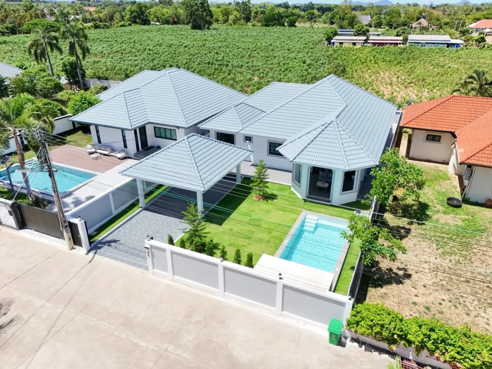 Pool Villa For Sale at Mabprachan Village Pool Villa For Sale at Mabprachan Village
