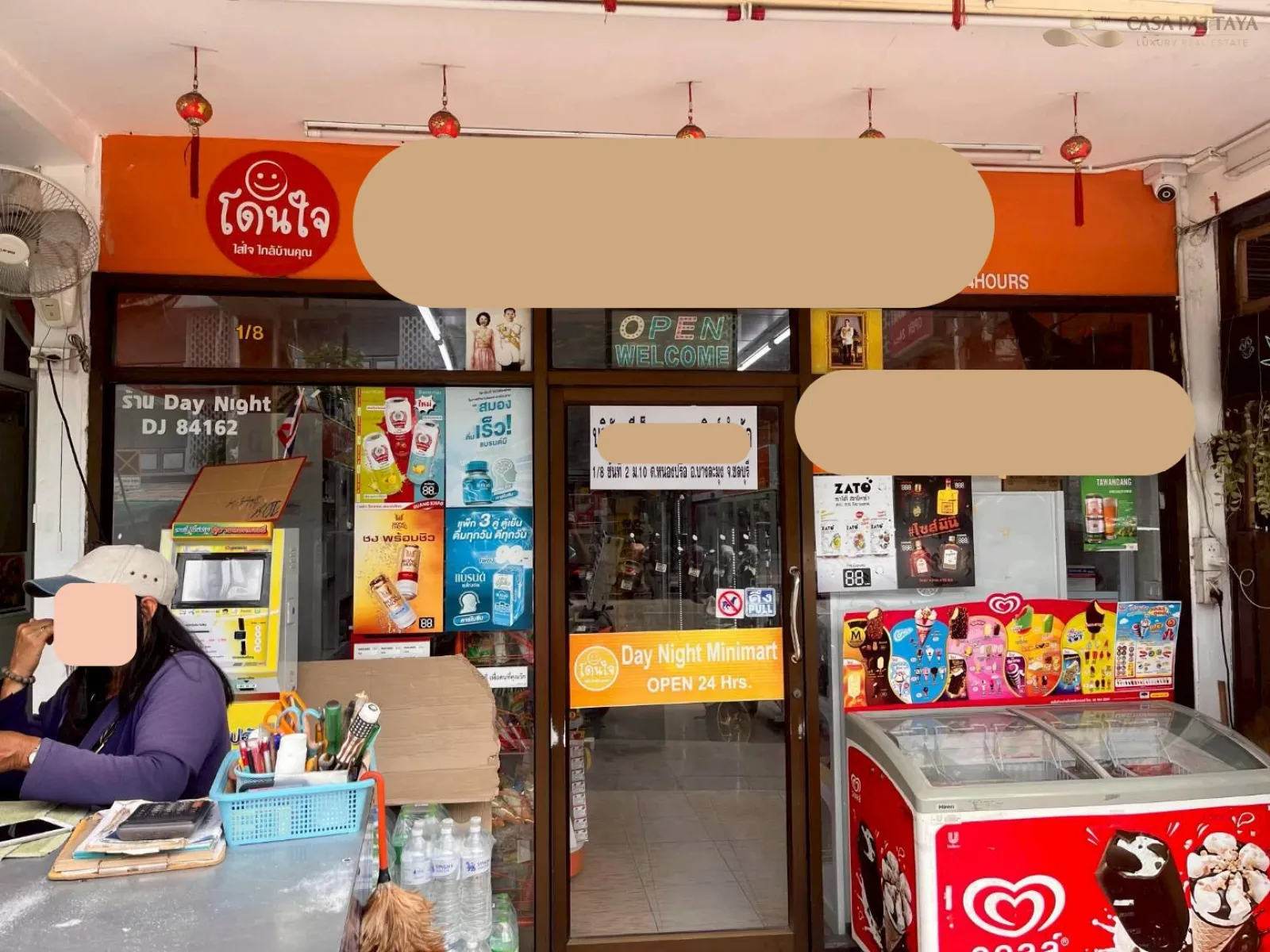 Business for Sale in Central Pattaya | Mini Mart + Restaurant + Hostel