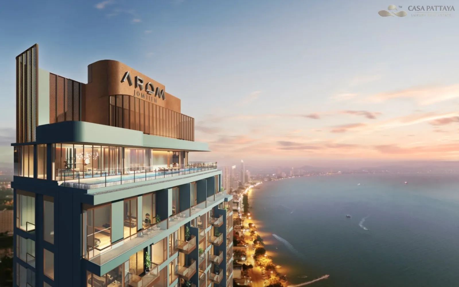Sea View Condo for Sale at Arom Jomtien Sea View Condo for Sale at Arom Jomtien