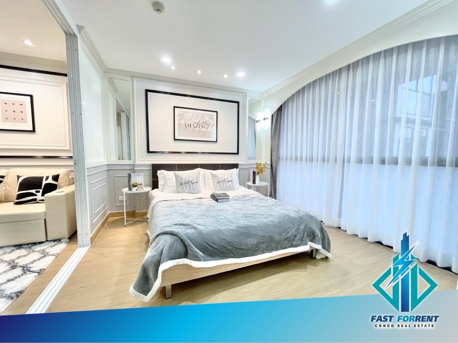 🔥32407🔥 For Rent: I-Zen Ekamai-Raminthra 🌐LINE ID: @fastforrentcondo – รูปที่ 4