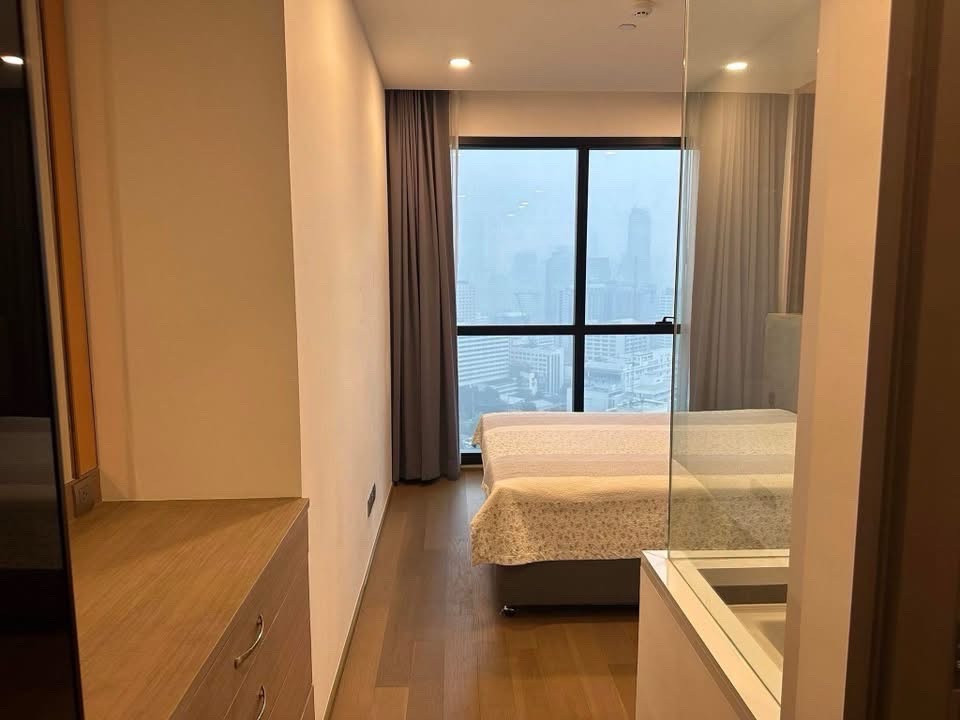 📍 ให้เช่า / For Rent!! Ashton Chula - Silom💥 2 ห้องนอน 2 ห้องน้ำ | 63 ตร.ม. | 55,000฿ / เดือน 💥(2 Bedrooms 2 Bathrooms | 63 sq.m. | 55,000 THB / month)📞 Contact: Aomam (Agent)Tel / Line ID : 095-587-1692WhatsApp : +66 95 587 1692 – รูปที่ 4