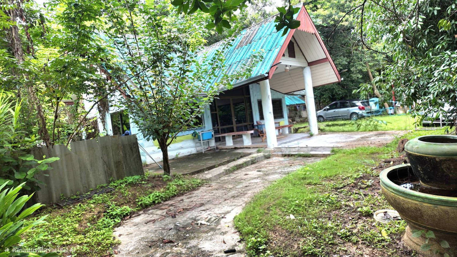 PZ1481–ขาย ที่ดิน พร้อมบ้าน 4 หลัง ติดเขา และสวนผลไม้   เนื้อที่ 1 ไร่ 3 งาน 38 ตรว. + ภ.บ.ท. 3 ไร่ 62 ตร.ว. รวม 5 ไร่เศษ ติดถนนตลาด  ใกล้แหล่งท่องเที่ยว ตำบลเขาพระ อำเภอเมืองนครนายก  จังหวัดนครนายก  – รูปที่ 3