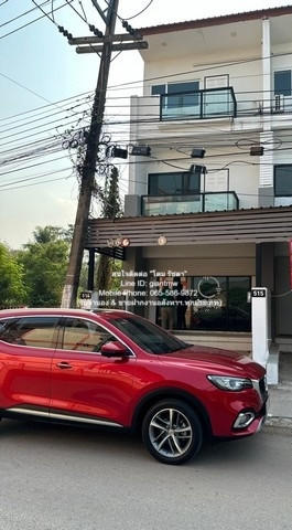 DSL-388 Townhouse for sale, 3-story townhome (corner room), size 31.6 sq m (300 sq m), Mueang Loei District, Loei Province, 32 sq m, 1st floor.