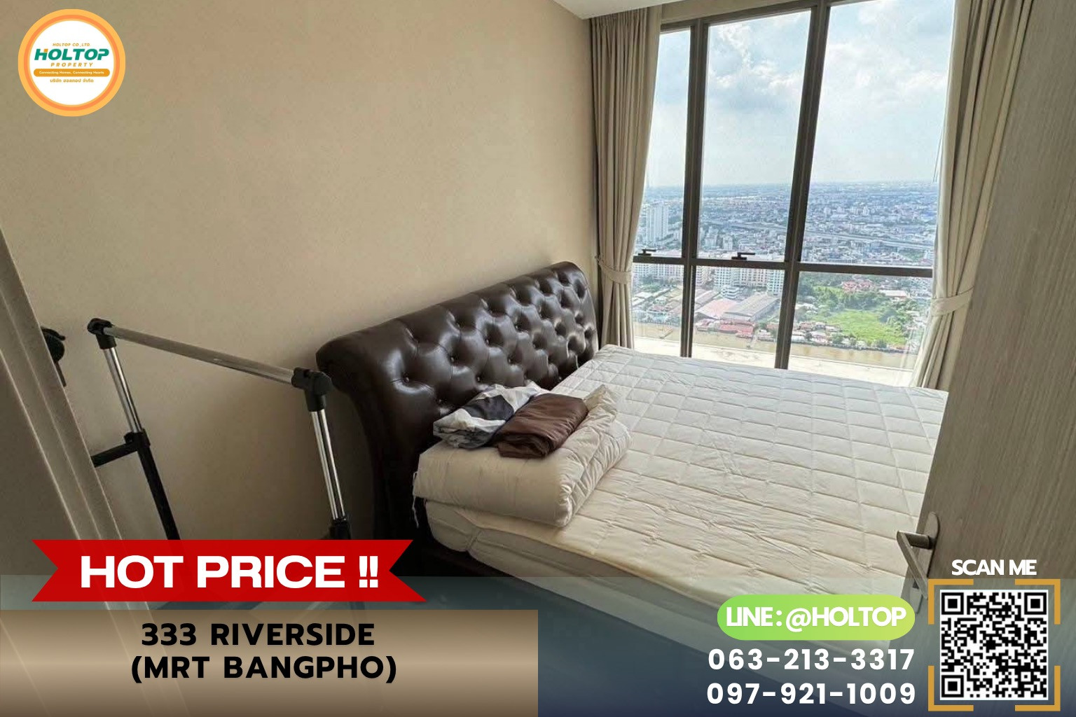 #R10575 🎉 180769 ให้เช่าคอนโด 333 Riverside (Mrt Bangpho) #R10575 🎉 180769 ให้เช่าคอนโด 333 Riverside (Mrt Bangpho)