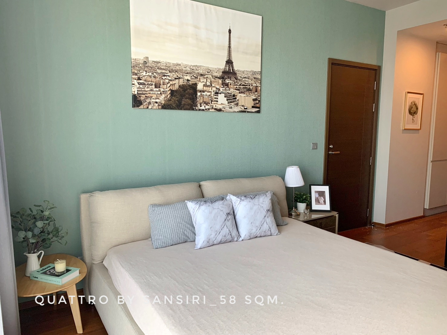 🎉🎉ให้เช่า ห้องหัวมุม 1 ห้องนอนใหญ่ Quattro by Sansiri หรูหราเป็นส่วนตัว วิวสวย ย่านทองหล่อ  – รูปที่ 3