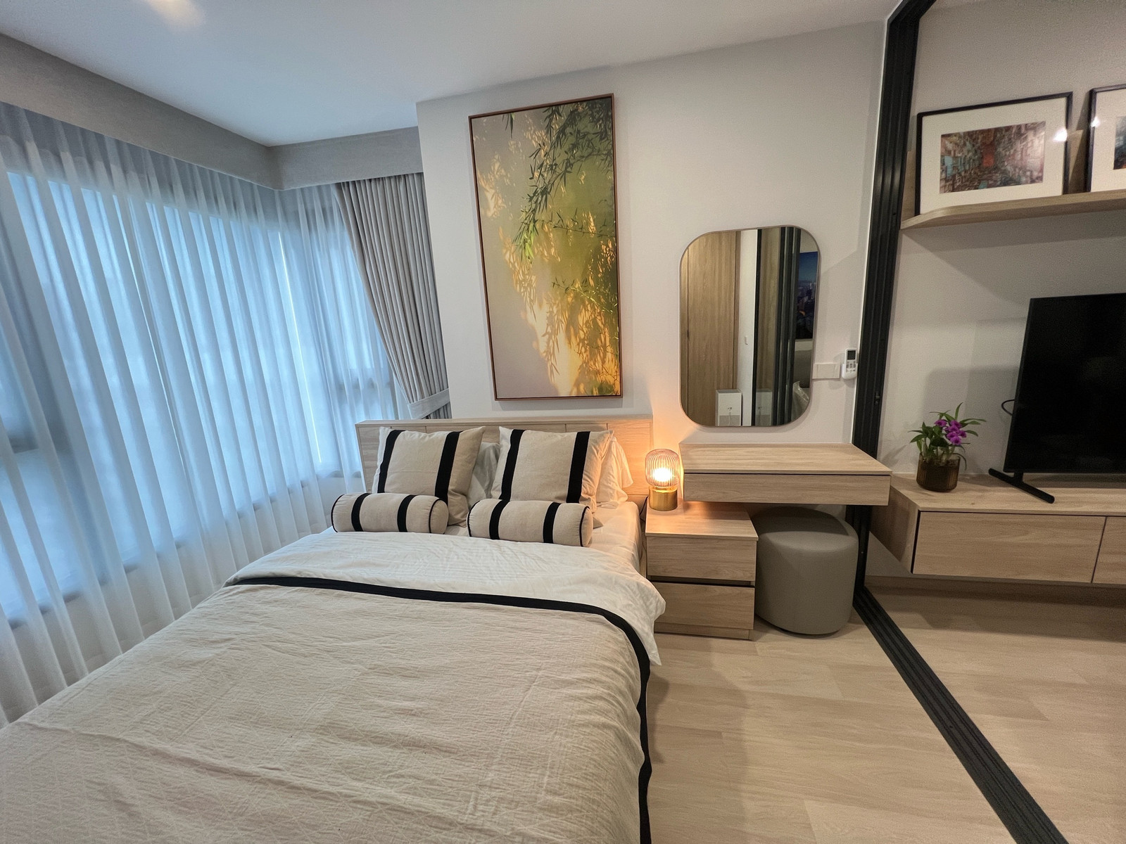 ปล่อยเช่า คอนโด แอสปาย วิภา-วิคตอรี่  Aspire Vibha ห้อง 1 bed extra 36 ตร.ม. 22,000 บาท/เดือน  – รูปที่ 2