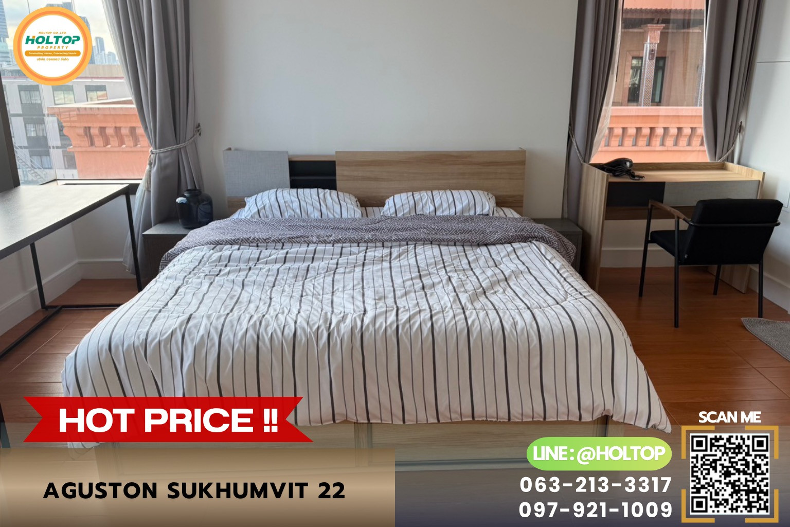 #R10586 🎉 190769 ให้เช่าคอนโด Aguston Sukhumvit 22 #R10586 🎉 190769 ให้เช่าคอนโด Aguston Sukhumvit 22
