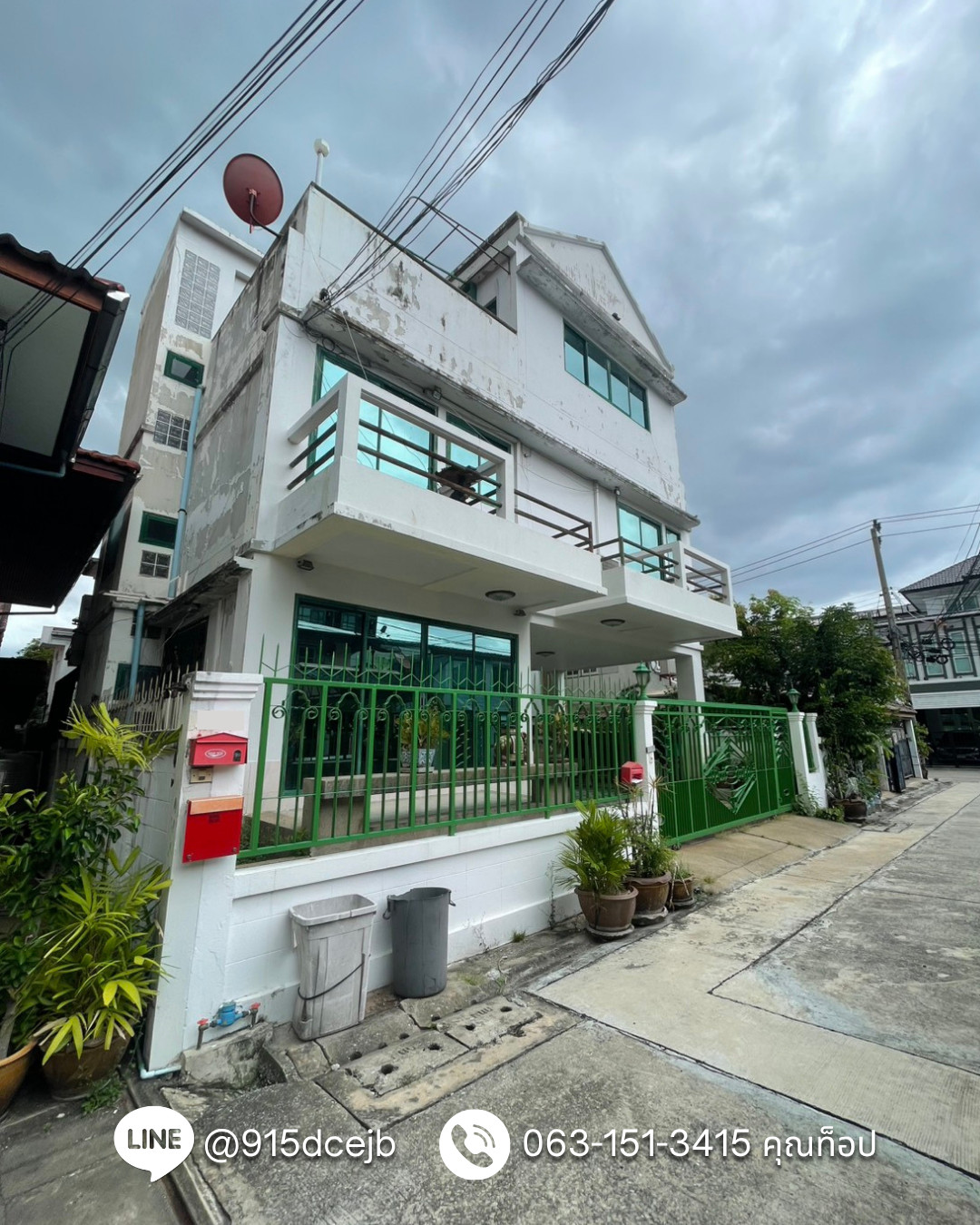 ขายบ้าน ทาวน์อินทาวน์ หมู่บ้านไทยศิริ บ้านเดี่ยว 3 ชั้น 49 ตารางวา – รูปที่ 2