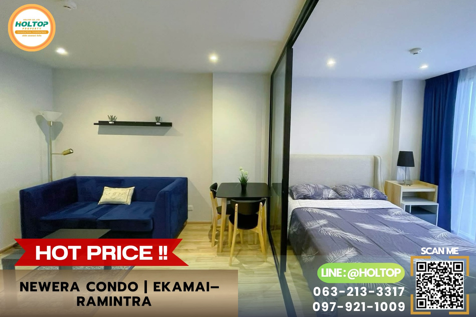 #R10568 🎉 180769 ให้เช่าคอนโด Newera Condo | Ekamai–Ramintra #R10568 🎉 180769 ให้เช่าคอนโด Newera Condo | Ekamai–Ramintra