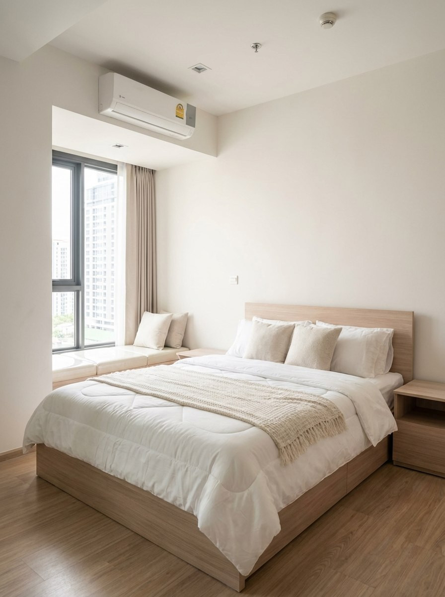 Urgent sale, M Chatuchak, 32 sqm, 3.8 million baht, best price room in the building.