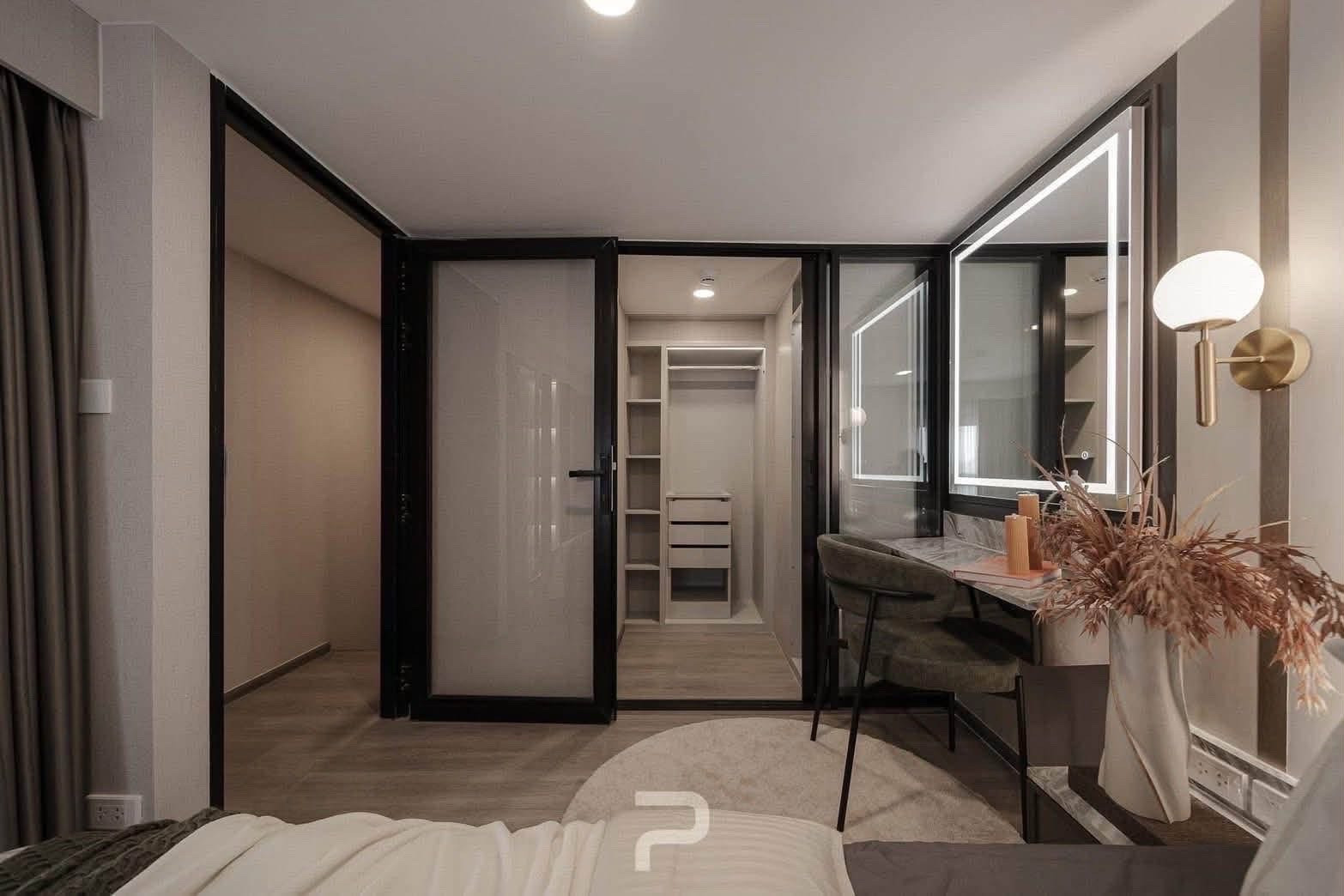 🏙️✨ For rent Soho Bangkok Ratchada | Corner room, high ceiling, near MRT Huai Khwang – รูปที่ 2