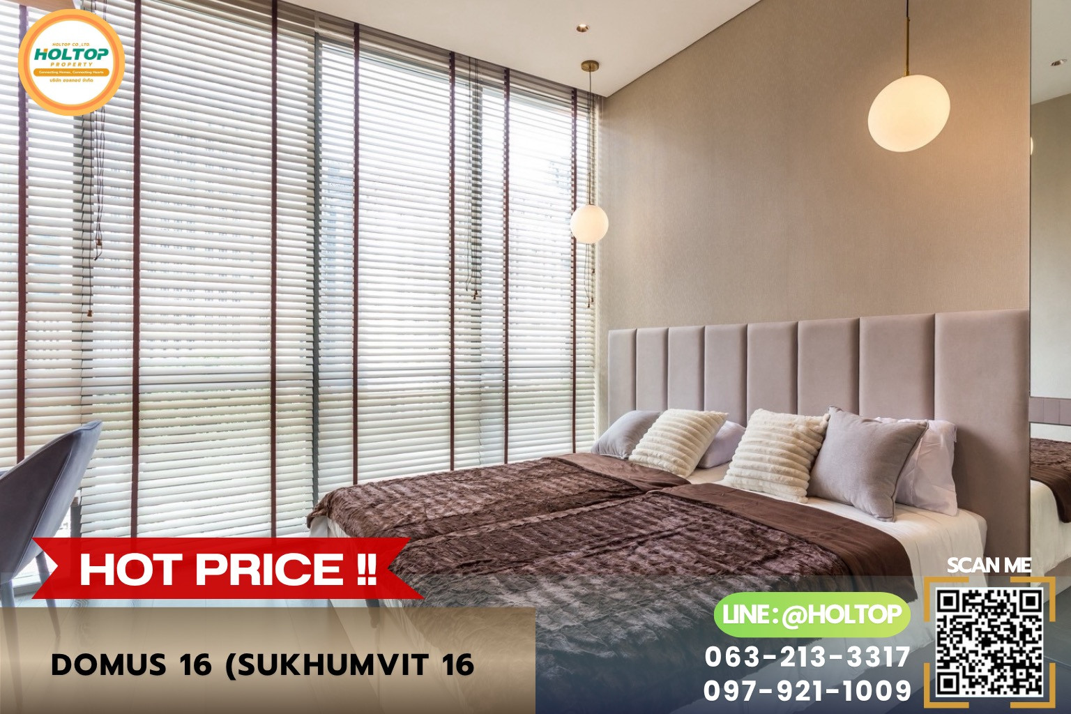 #R10582 🎉 180769 Condo for rent Domus 16 (Sukhumvit 16) #R10582 🎉 180769 Condo for rent Domus 16 (Sukhumvit 16)