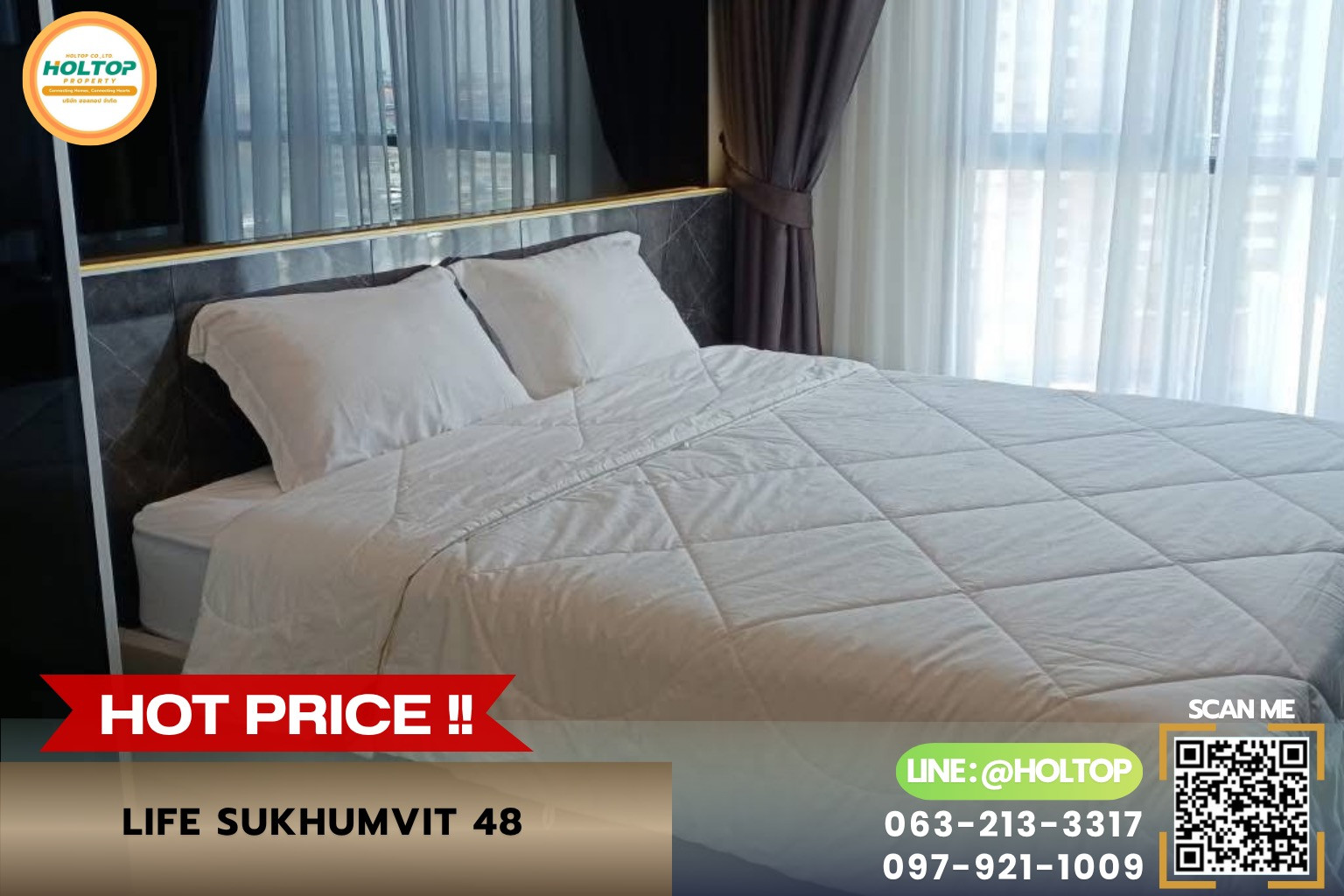 #R10594 🎉 190769 ให้เช่าคอนโด Life Sukhumvit 48 #R10594 🎉 190769 ให้เช่าคอนโด Life Sukhumvit 48