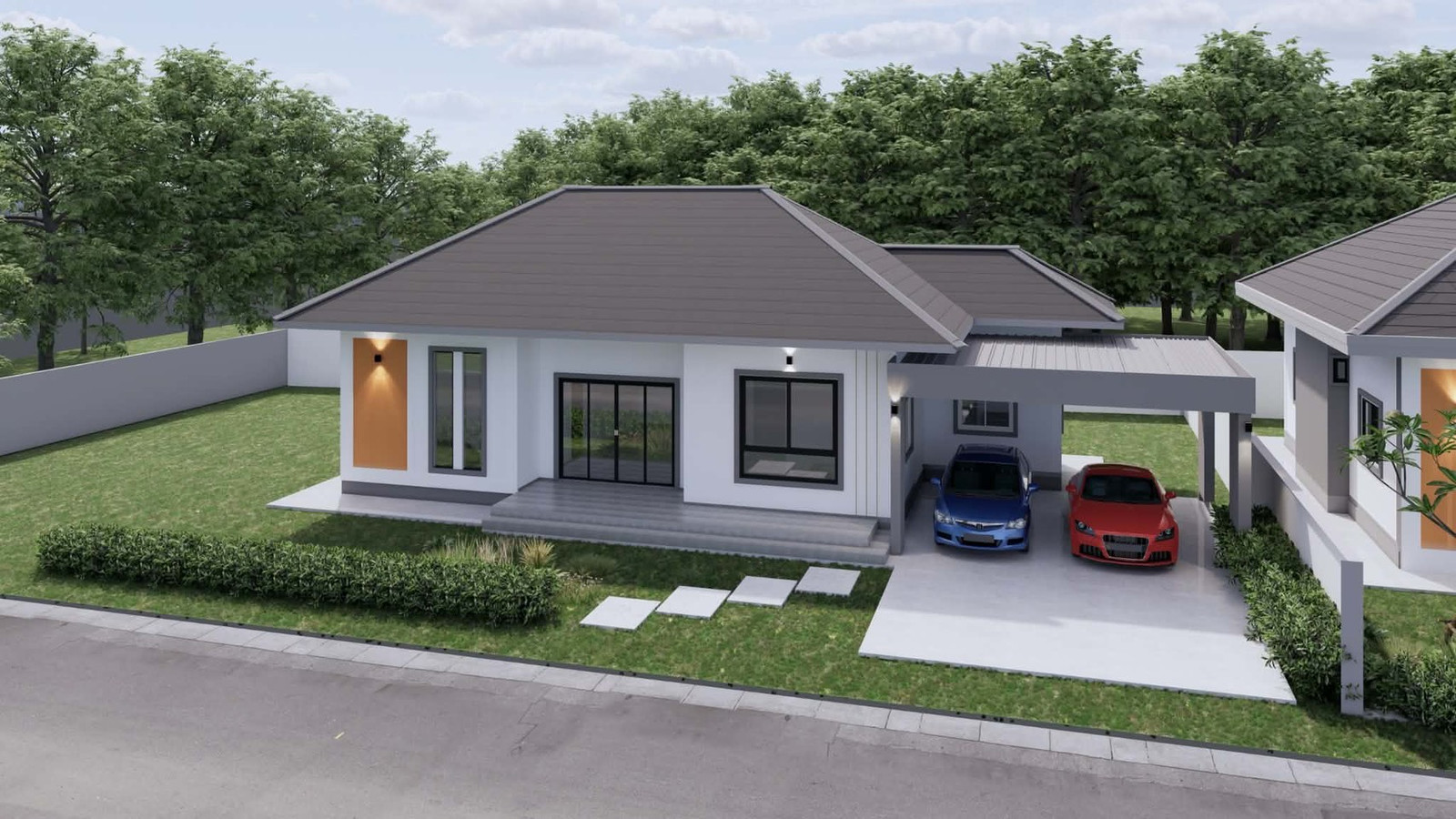 Single house, Nong Chak, Ban Bueng, newly built, Ban Bueng, Chonburi. Single house, Nong Chak, Ban Bueng, newly built, Ban Bueng, Chonburi.