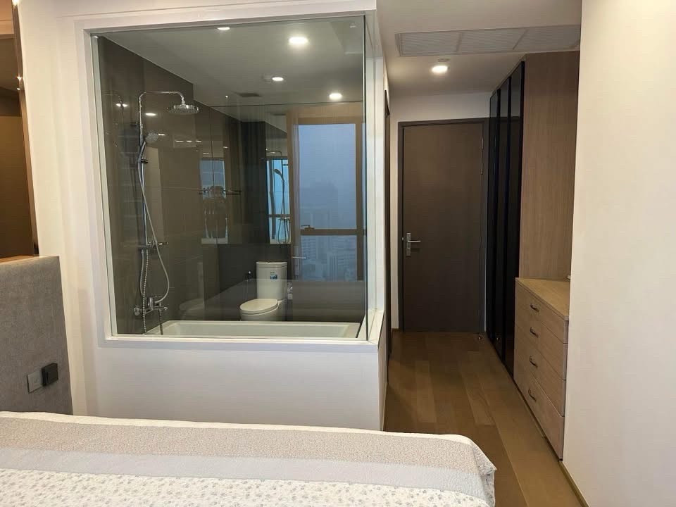 📍 ให้เช่า / For Rent!! Ashton Chula - Silom💥 2 ห้องนอน 2 ห้องน้ำ | 63 ตร.ม. | 55,000฿ / เดือน 💥(2 Bedrooms 2 Bathrooms | 63 sq.m. | 55,000 THB / month)📞 Contact: Aomam (Agent)Tel / Line ID : 095-587-1692WhatsApp : +66 95 587 1692 – รูปที่ 3