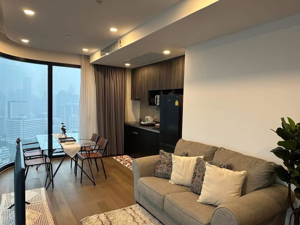📍 ให้เช่า / For Rent!! Ashton Chula - Silom💥 2 ห้องนอน 2 ห้องน้ำ | 63 ตร.ม. | 55,000฿ / เดือน 💥(2 Bedrooms 2 Bathrooms | 63 sq.m. | 55,000 THB / month)📞 Contact: Aomam (Agent)Tel / Line ID : 095-587-1692WhatsApp : +66 95 587 1692 – รูปที่ 2