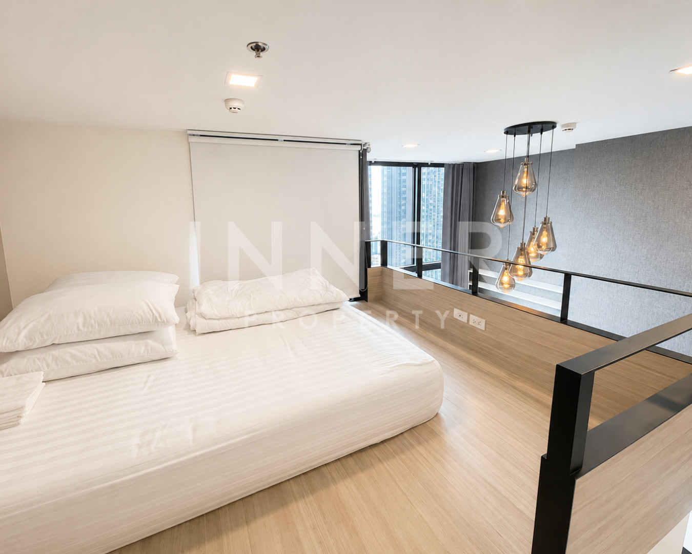 ใกล้ MRT Rama 9🏙️(For Rent/ให้เช่า) Chewathai Residence Asoke 💵 23,000 THB (Duplex - Loft, 37 sqm) ชีวาทัย เรสซิเดนซ์ อโศก 
