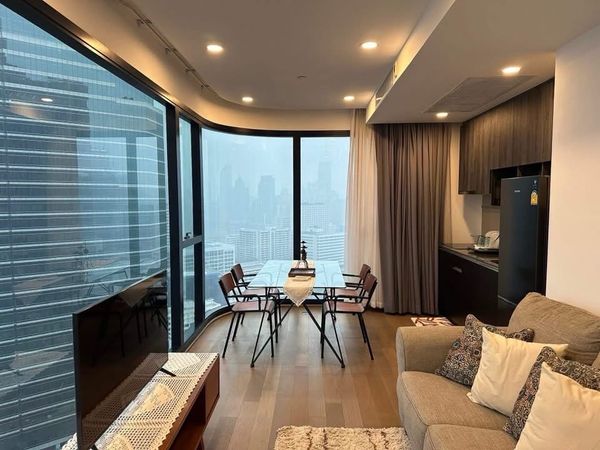 📍 ให้เช่า / For Rent!! Ashton Chula - Silom💥 2 ห้องนอน 2 ห้องน้ำ | 63 ตร.ม. | 55,000฿ / เดือน 💥(2 Bedrooms 2 Bathrooms | 63 sq.m. | 55,000 THB / month)📞 Contact: Aomam (Agent)Tel / Line ID : 095-587-1692WhatsApp : +66 95 587 1692
